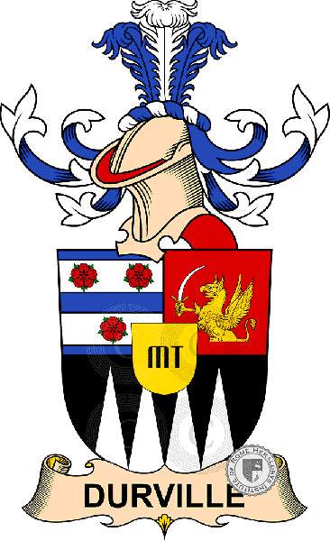 Coat of arms of family Durville