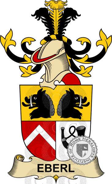 Coat of arms of family Eberl