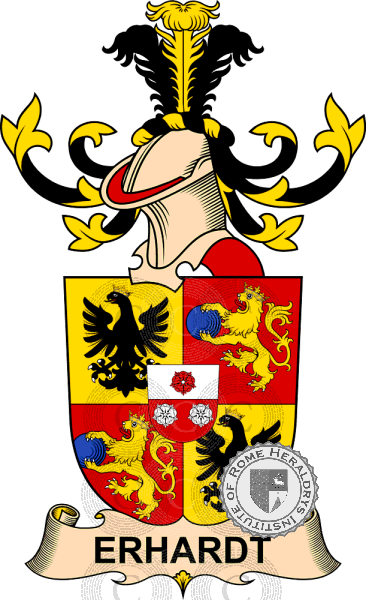 Coat of arms of family Erhardt