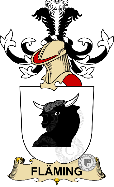 Coat of arms of family Fläming