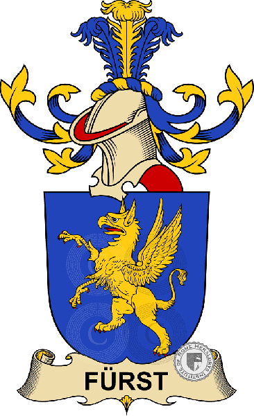 Coat of arms of family Fürst