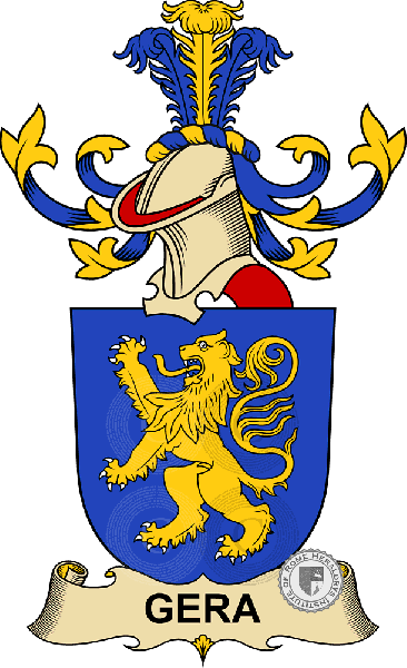 Coat of arms of family Gera