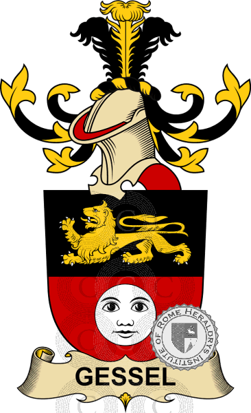 Coat of arms of family Gessel