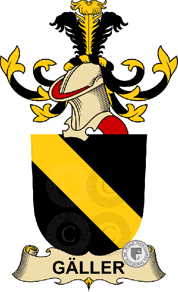 Coat of arms of family Gäller