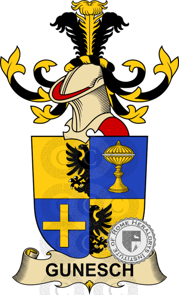 Escudo de la familia Gunesch