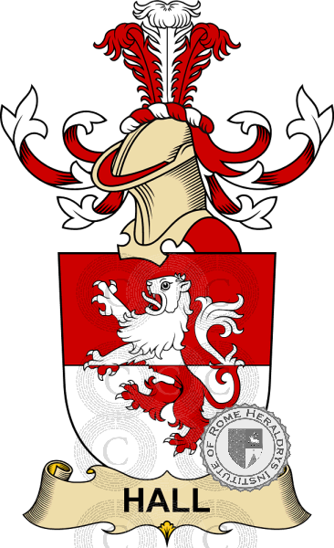 Coat of arms of family Hall