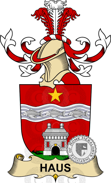 Coat of arms of family Haus (von Hausen)