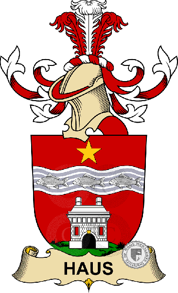Escudo de la familia Haus (von Hausen)