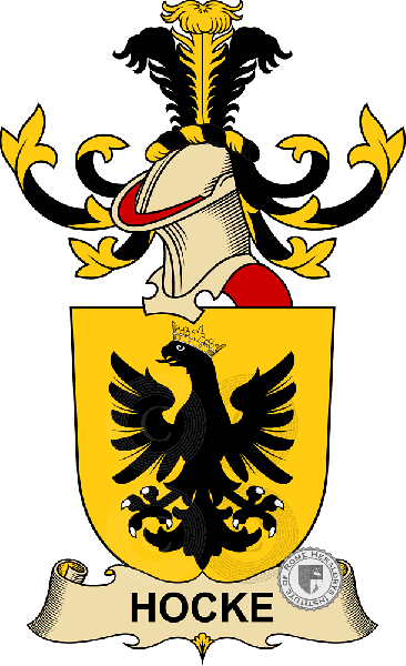Coat of arms of family Hocke