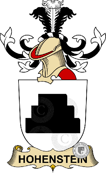 Wappen der Familie Hohenstein