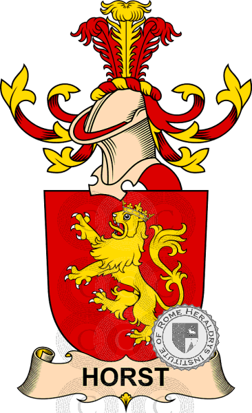 Escudo de la familia Horst