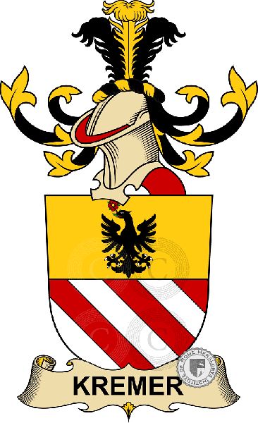 Coat of arms of family Kremer