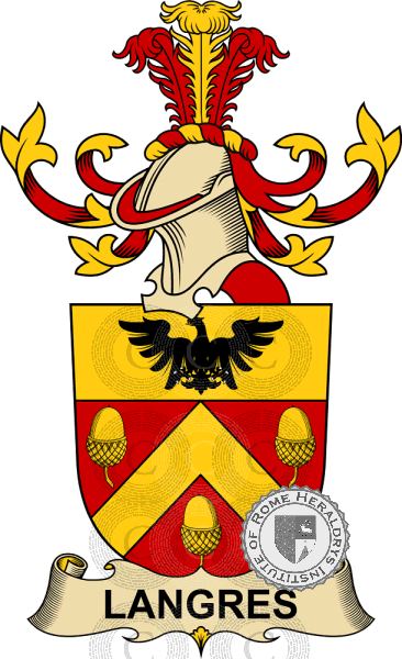 Coat of arms of family Langres