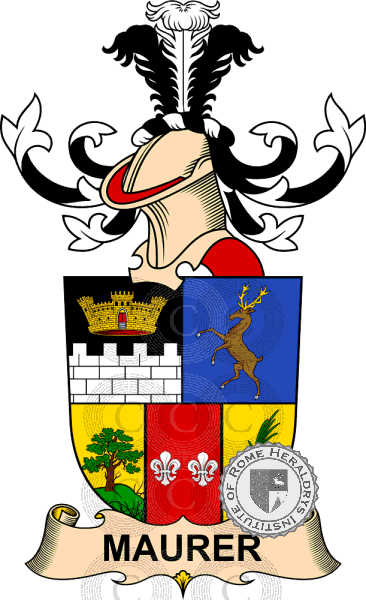 Stemma della famiglia Maurer (von Kronegg)