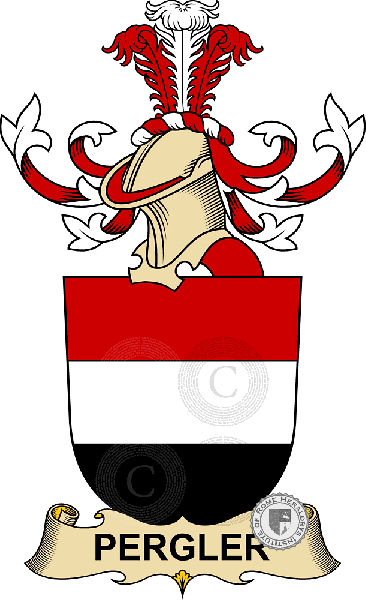 Coat of arms of family Pergler