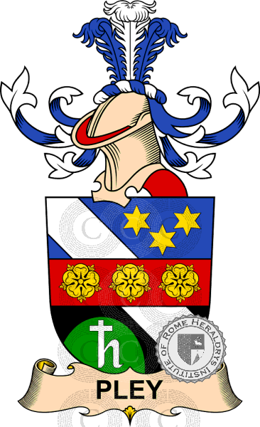 Escudo de la familia Pley (de Schmeefeld)