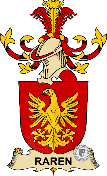Coat of arms of family Raren