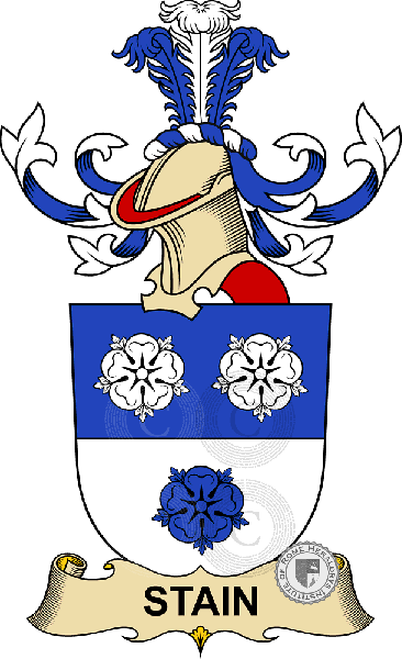 Coat of arms of family Stain