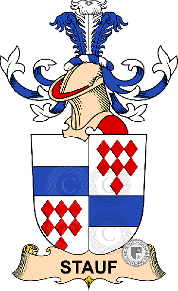 Wappen der Familie Stauf (d