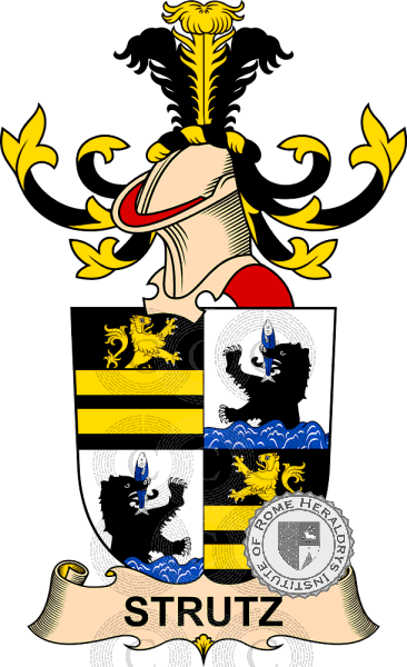 Coat of arms of family Strutz