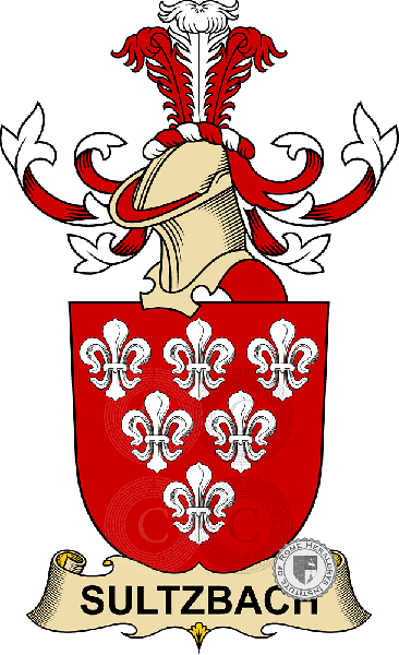 Coat of arms of family Sultzbach