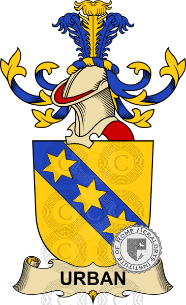 Coat of arms of family Urban (Von)