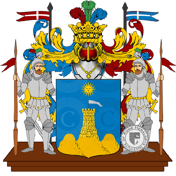 Coat of arms of family ragusa
