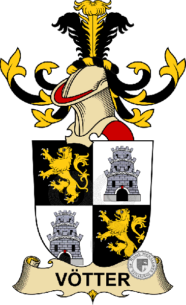 Coat of arms of family Vötter