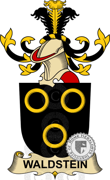 Coat of arms of family Waldstein