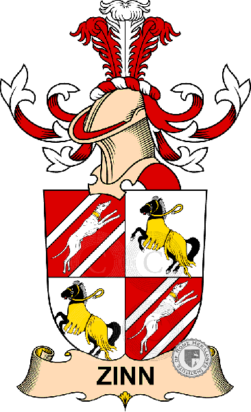 Wappen der Familie Zinn