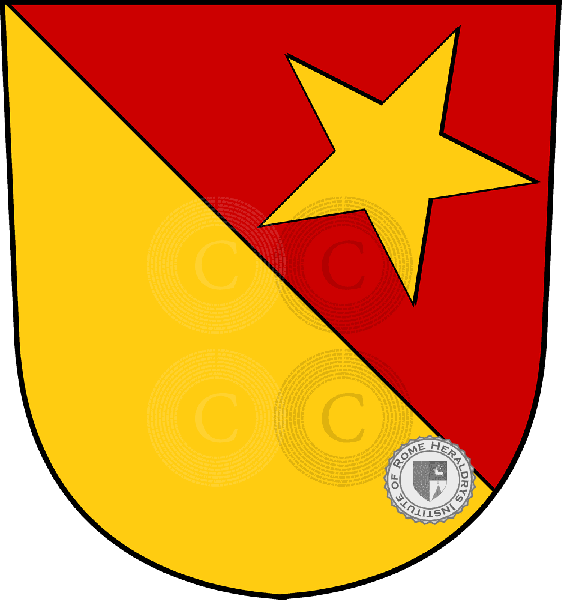 Coat of arms of family Affholtern