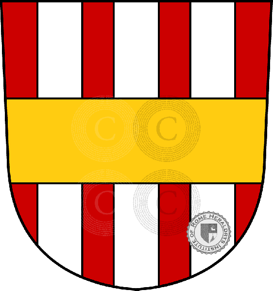 Coat of arms of family Ampringen ou Ambring