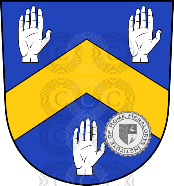 Coat of arms of family Bauyn (d