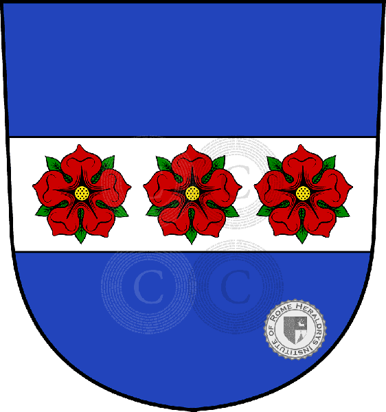 Coat of arms of family Beckenhofen