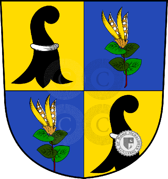 Coat of arms of family Bleuler