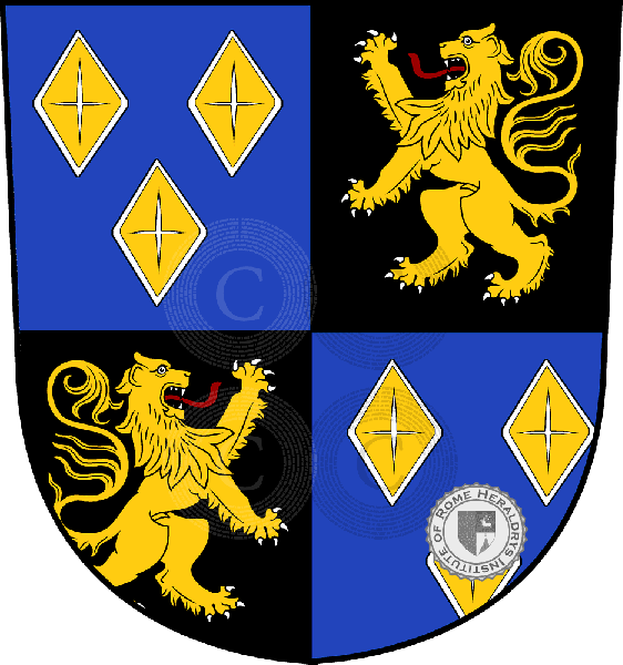 Coat of arms of family Bochardt