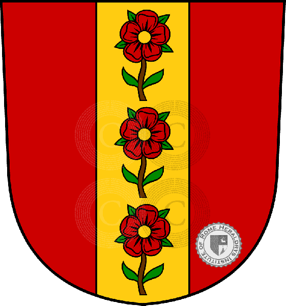Coat of arms of family Bücheck