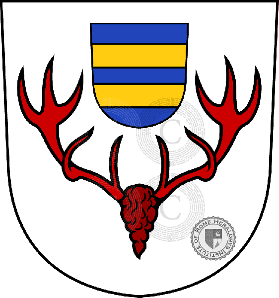 Escudo de la familia Eiskirchen dit Rayner