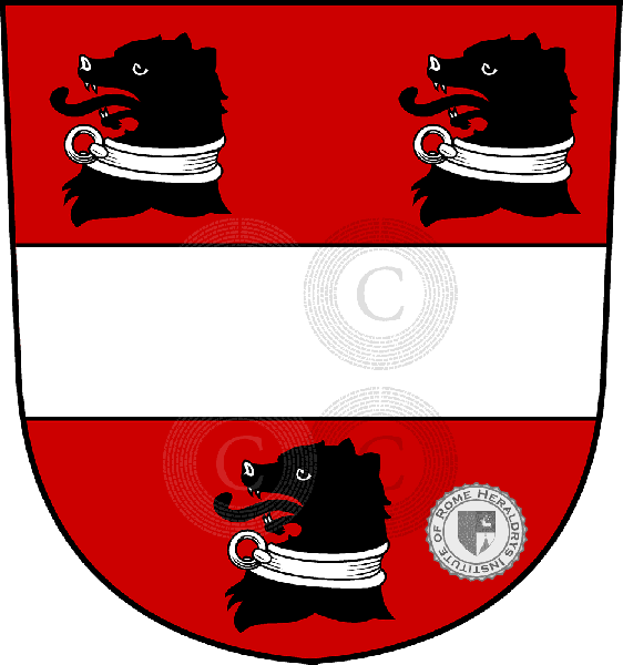 Coat of arms of family Ellgau