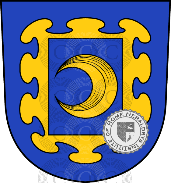 Coat of arms of family Frauwier