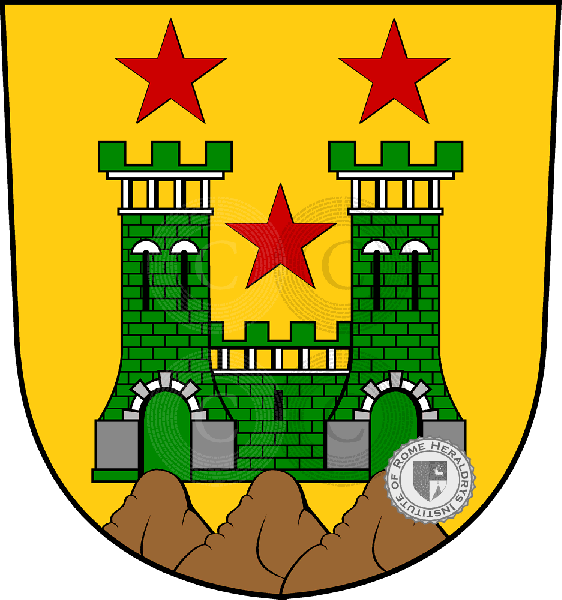 Coat of arms of family Friedberg