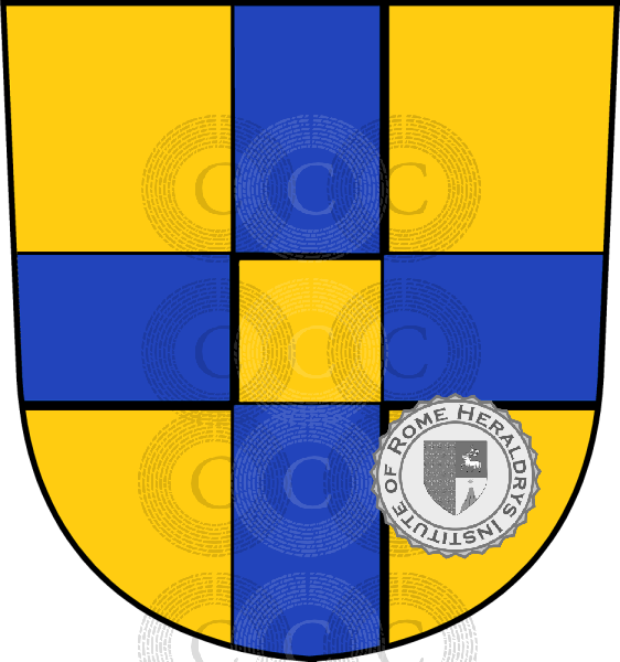 Wappen der Familie Genevois (Ctes. du)