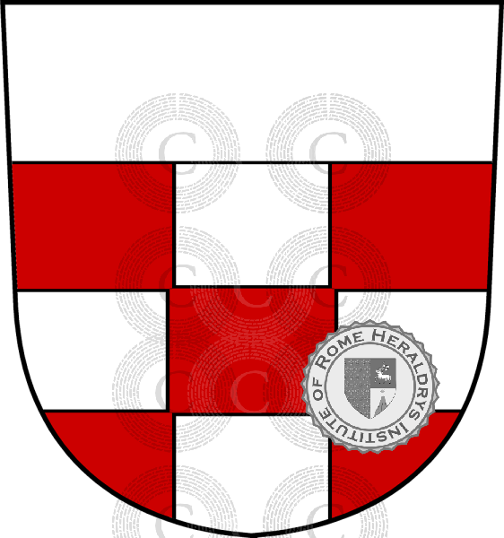 Wappen der Familie Giel de Gielsberg (Bon.)