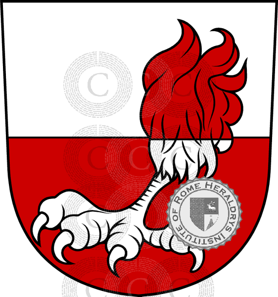 Coat of arms of family Goessier