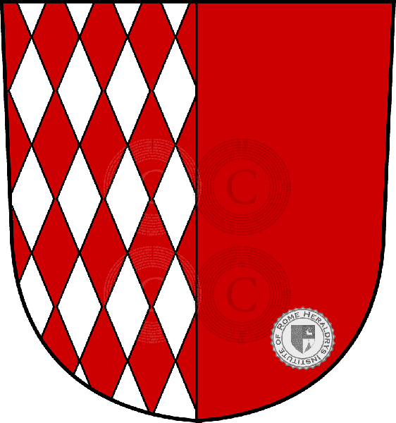 Coat of arms of family Kriechhen
