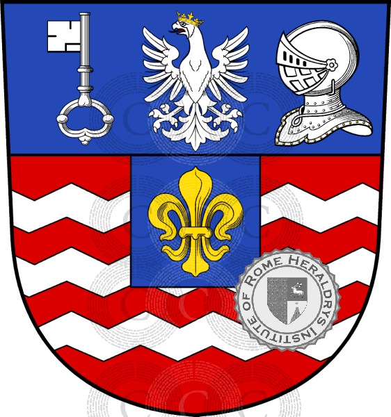 Wappen der Familie Mascrani ou Mascrany