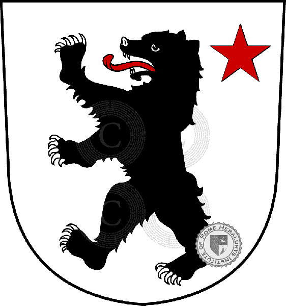 Coat of arms of family Moss II