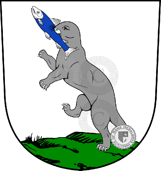 Wappen der Familie Ott de Pierbaum