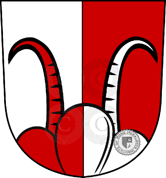 Coat of arms of family Stussin