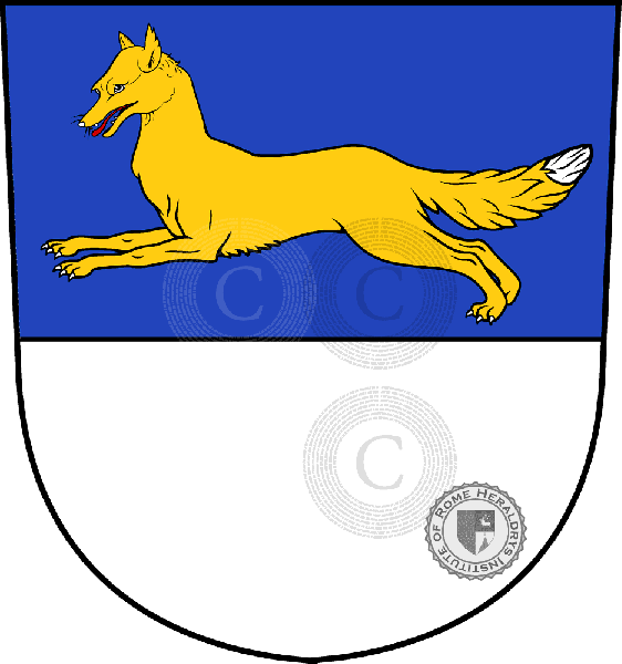 Coat of arms of family Sunthain
